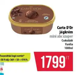 Coop CARTE D'OR Jégkrém ajánlat