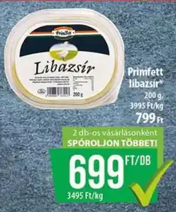 Coop PRIMFETT Libazsír ajánlat