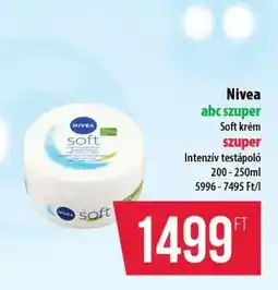 Coop Nivea Soft krém ajánlat
