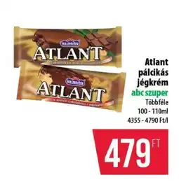 Coop Atlant pálcikás jégkrém ajánlat