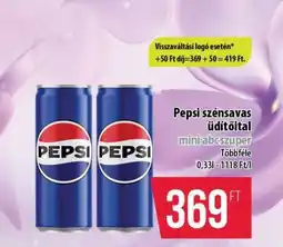 Coop Pepsi szénsavas üdítőital ajánlat