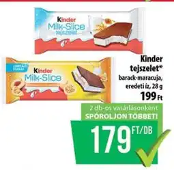 Coop KINDER Tejszelet ajánlat