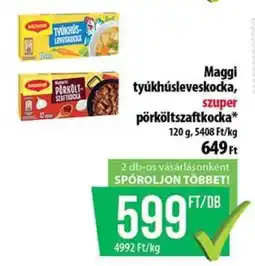 Coop Maggi tyúkhúsleveskocka, szuper pörkölt szaftkocka ajánlat