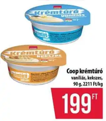 Coop Coop krémtúró ajánlat