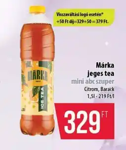 Coop Márka jeges tea ajánlat