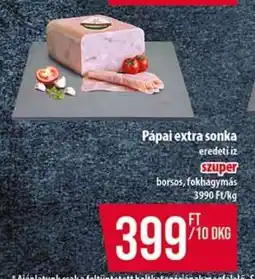 Coop Pápai Extra Sonka ajánlat