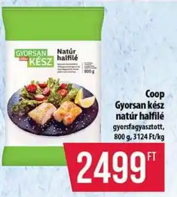 Coop Coop Gyorsan kész natúr halfilé ajánlat