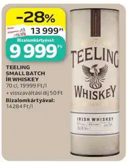 Auchan Teeling Small Batch Ír Whiskey ajánlat