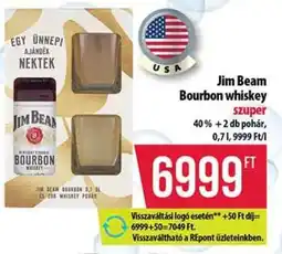 Coop JIM BEAM Bourbon whiskey ajánlat