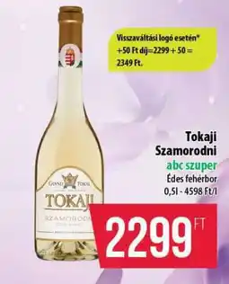 Coop Tokaji Szamorodni ajánlat