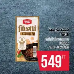 Coop MASTER GOOD FÜSTLI ajánlat