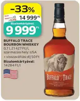 Auchan BUFFALO TRACE Bourbon whiskey ajánlat