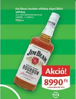 EcoFamily Jim Beam ízesített whiskey alapú likőr/whiskey ajánlat