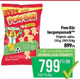Coop Pom-Bär burgonyasnack ajánlat