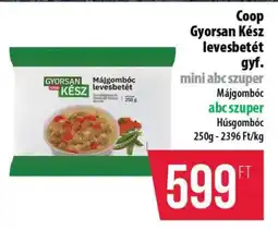 Coop Coop GYORSAN KÉSZ levesbetét ajánlat