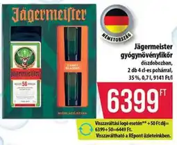 Coop Jägermeister gyógynövénylikőr ajánlat