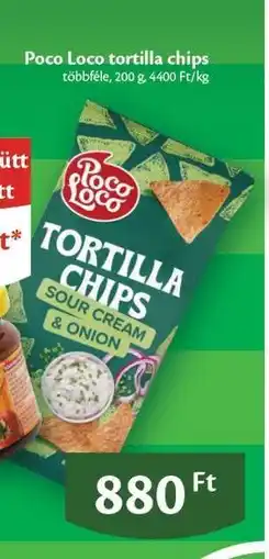 EcoFamily POCO LOCO Tortilla chips ajánlat