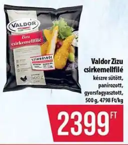 Coop VALDOR Zizu csirkemellfilé ajánlat