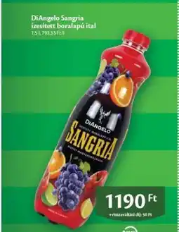EcoFamily DiAngelo Sangria ízesített boralapú ital ajánlat