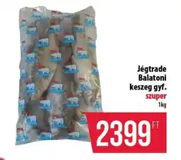 Coop Jégtrade Balatoni keszeg gyf ajánlat