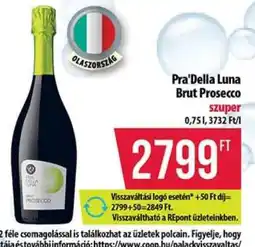 Coop Pra' Della Luna Brut Prosecco ajánlat