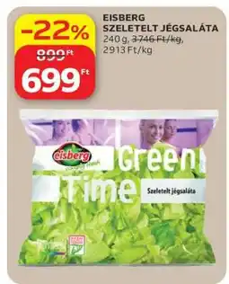Auchan EISBERG Szeletelt jégsaláta ajánlat