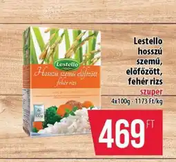Coop Lestello hosszú szemű, előfőzött, fehér rizs ajánlat