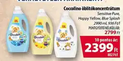 Coop Coccolino öblítőkoncentrátum ajánlat
