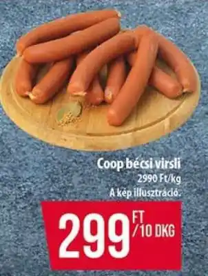 Coop Coop Bécsi virsli ajánlat