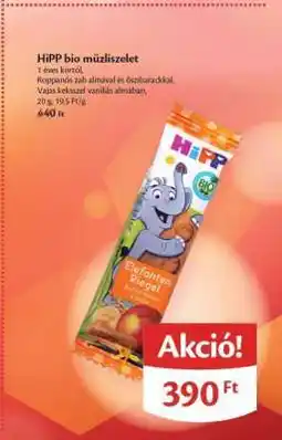 EcoFamily HiPP bio müzliszelet ajánlat