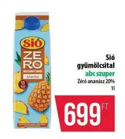 Coop Sió gyümölcsital ajánlat