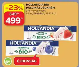 Auchan HOLLANDIA BIO PÁLCIKÁS JÉGKRÉM ajánlat
