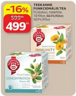 Auchan Teekanne Funkcionális Tea ajánlat