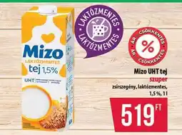 Coop Mizo UHT tej ajánlat