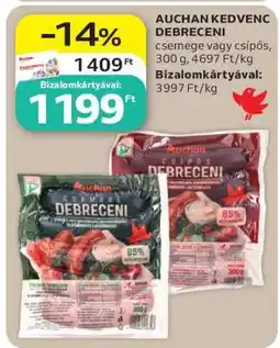Auchan AUCHAN KEDVENC DEBRECENI ajánlat