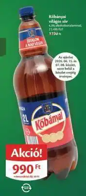 EcoFamily KŐBÁNYAI Világos sör ajánlat