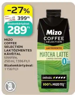 Auchan Mizo Coffee Selection Laktózmentes Kávéital ajánlat