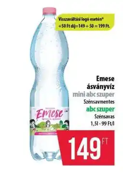 Coop Emese ásványvíz ajánlat
