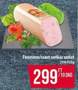Coop Finonimo Toast sonkás szelet ajánlat