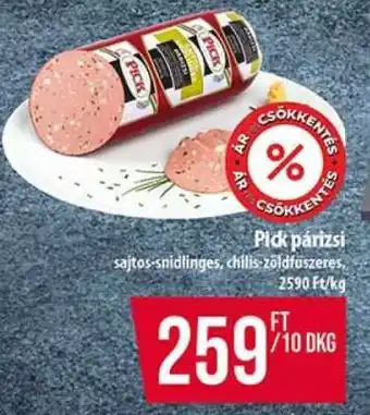 Coop PICK Párizsi ajánlat