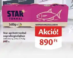 EcoFamily Star aprított tonhal napraforgóolajban ajánlat