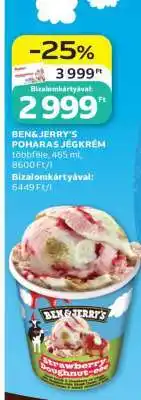 Auchan Ben & Jerry's Poharas Jégkrém ajánlat