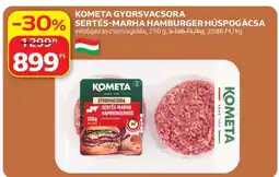 Auchan KOMETA GYORSVACSORA SERTÉS-MARHA HAMBURGER HÚSPOGÁCSA ajánlat