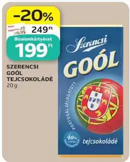 Auchan Szerencsi Góól Tejcsokoládé ajánlat