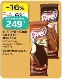 Auchan AUGUSTO BAMBO PÁLCIKÁS JÉGKRÉM ajánlat