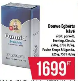 Coop Douwe Egberts Omnia Evening kávé ajánlat