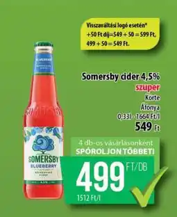 Coop Somersby cider 4.5% ajánlat