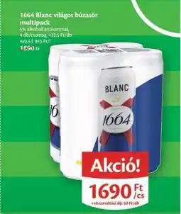 EcoFamily 1664 Blanc világos búzasör multipack ajánlat