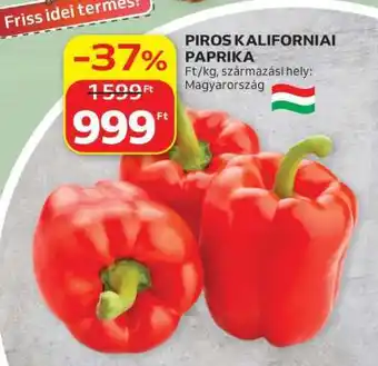 Auchan Piros Kaliforniai Paprika ajánlat