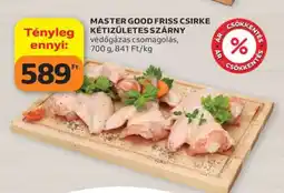 Auchan MASTER GOOD FRISS CSIRKE KÉTIZÜLETES SZÁRNY ajánlat